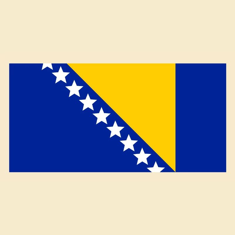 Bosnien Flagge