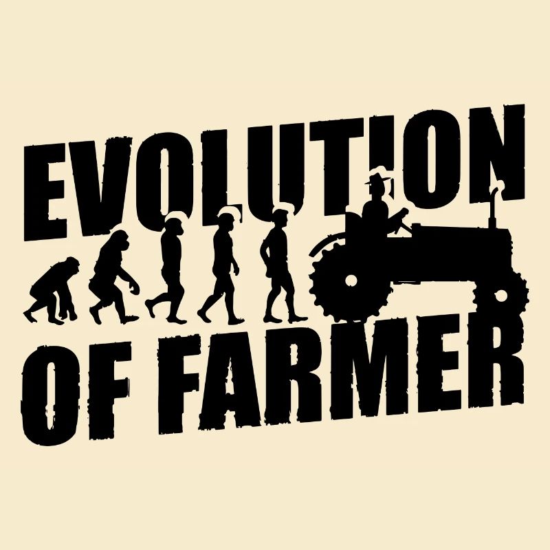 Evolution de l'agriculteur Farmer Tractor
