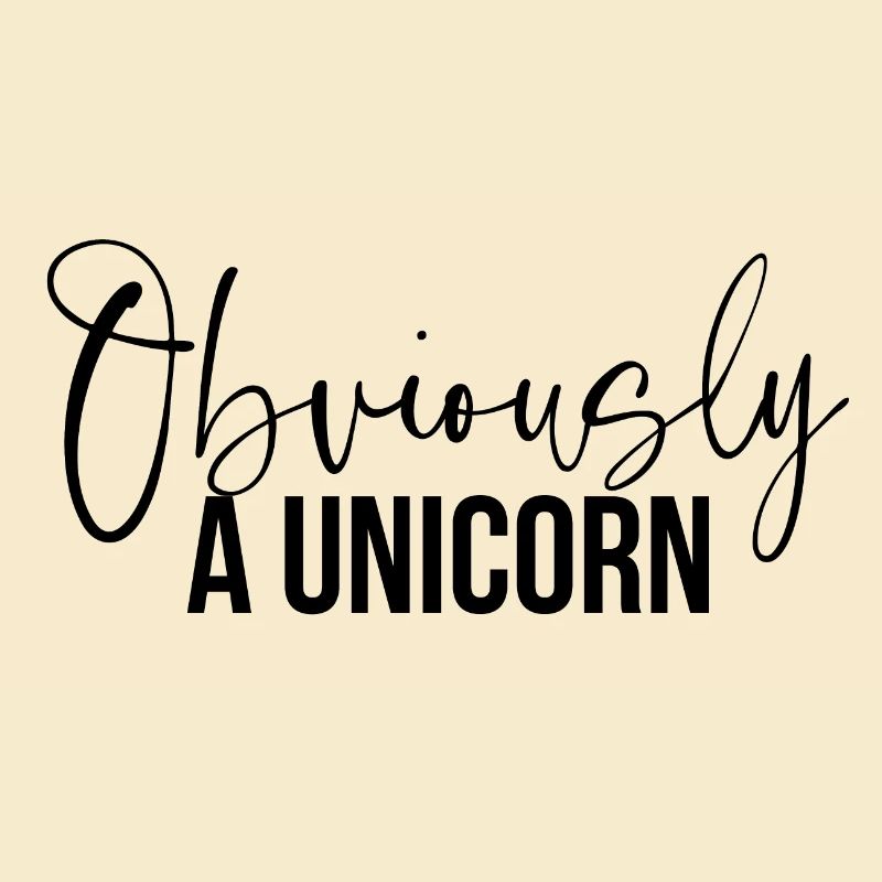 Offensichtlich ein Einhorn Mädchen