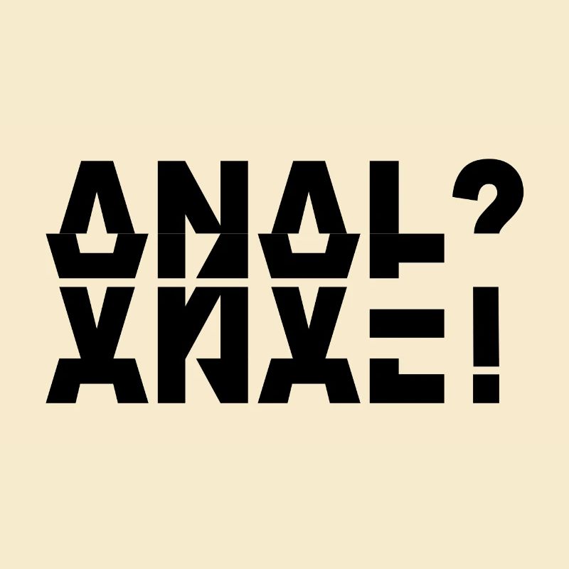 ANALmessage masqué