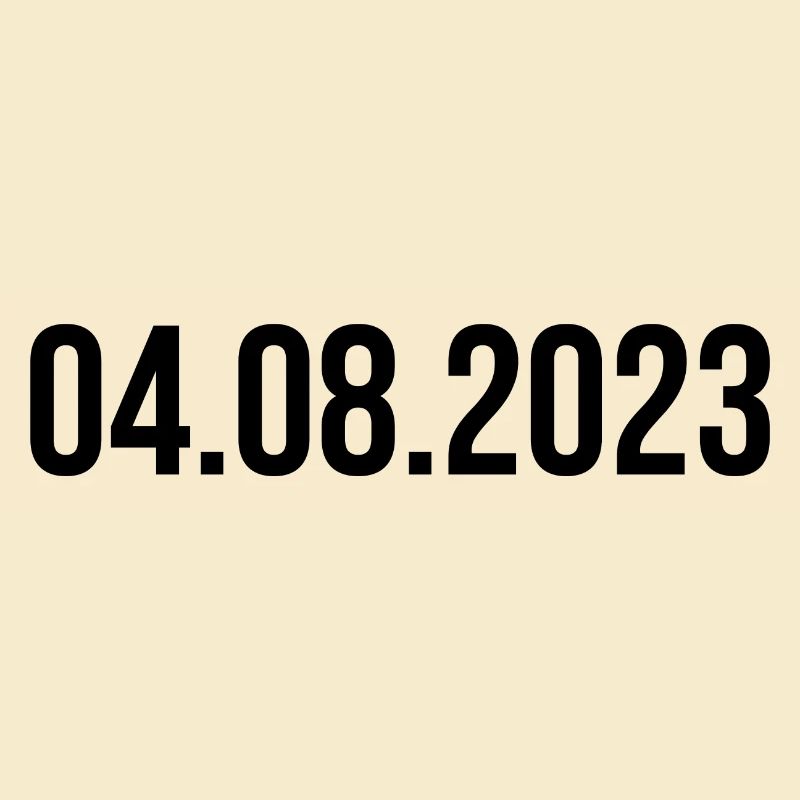 04.08.2023 Date