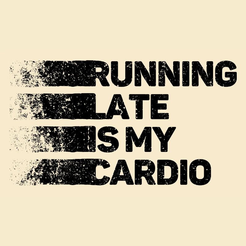 Courir en retard, c’est mon cardio