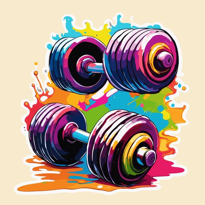 Hantel / Gewichte / Sport / Krafttraining /Workout