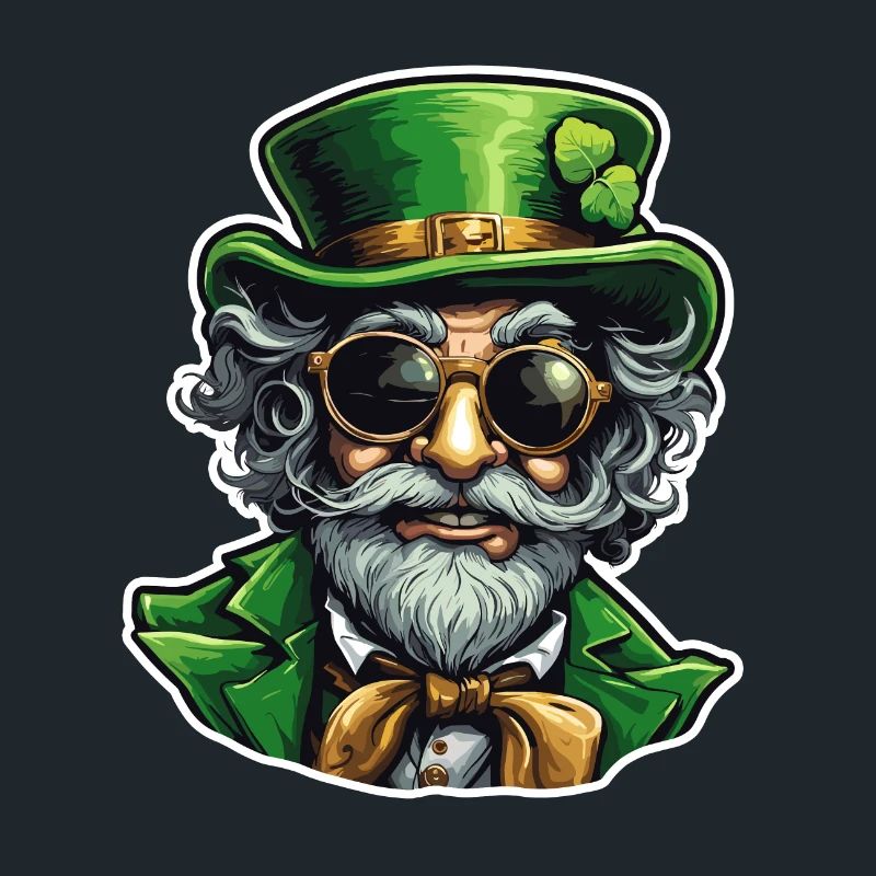 Leprechaun / Leprechaun / Vert / Gingembre / Irlande