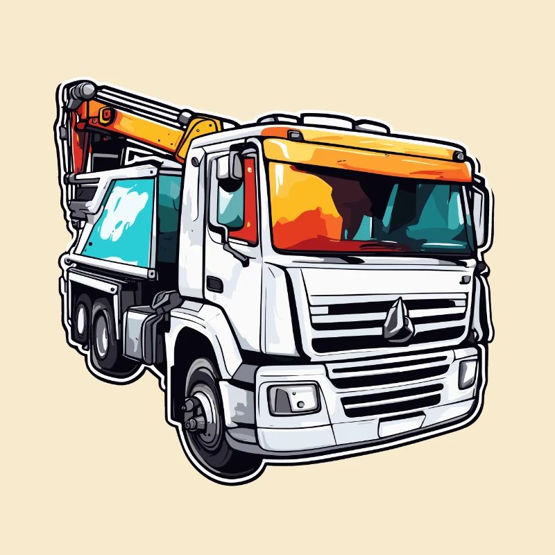 Crane / construction site / winch / crane system