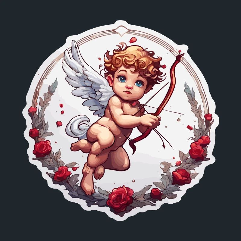 Cupidon / Amour / Flèche / Coeur / Saint Valentin