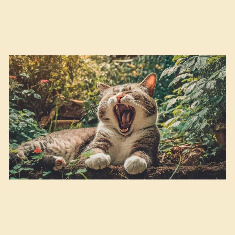 Cute animals chilling – cat