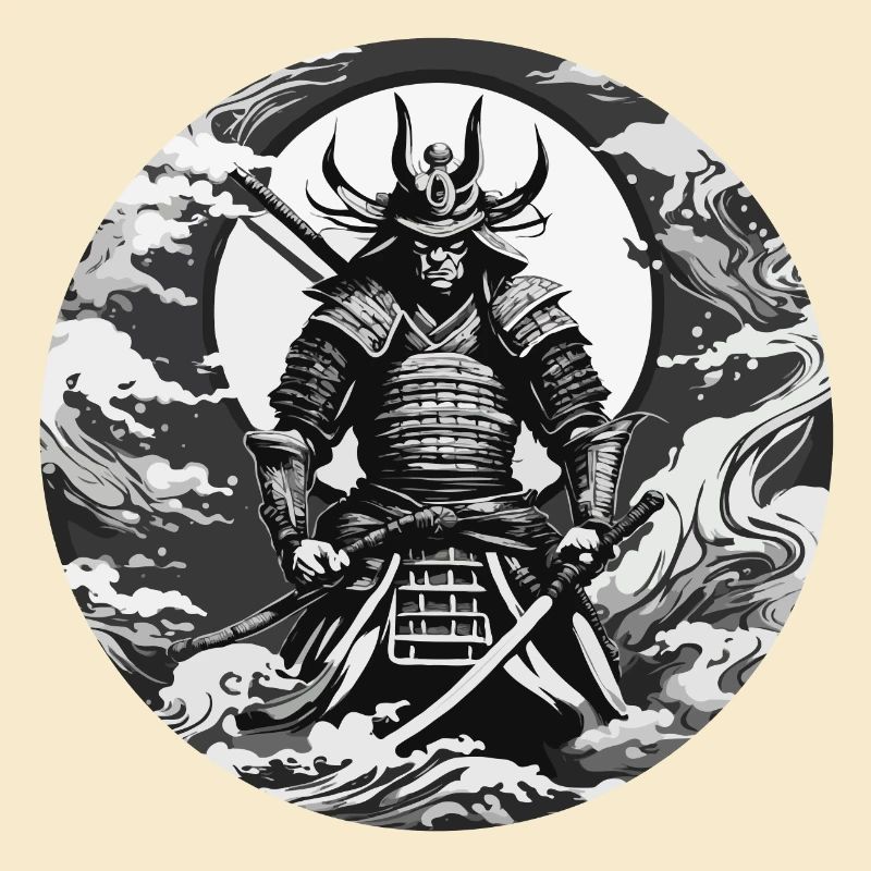 Samurai / Japanisch / Harakiri / Katana / Mann