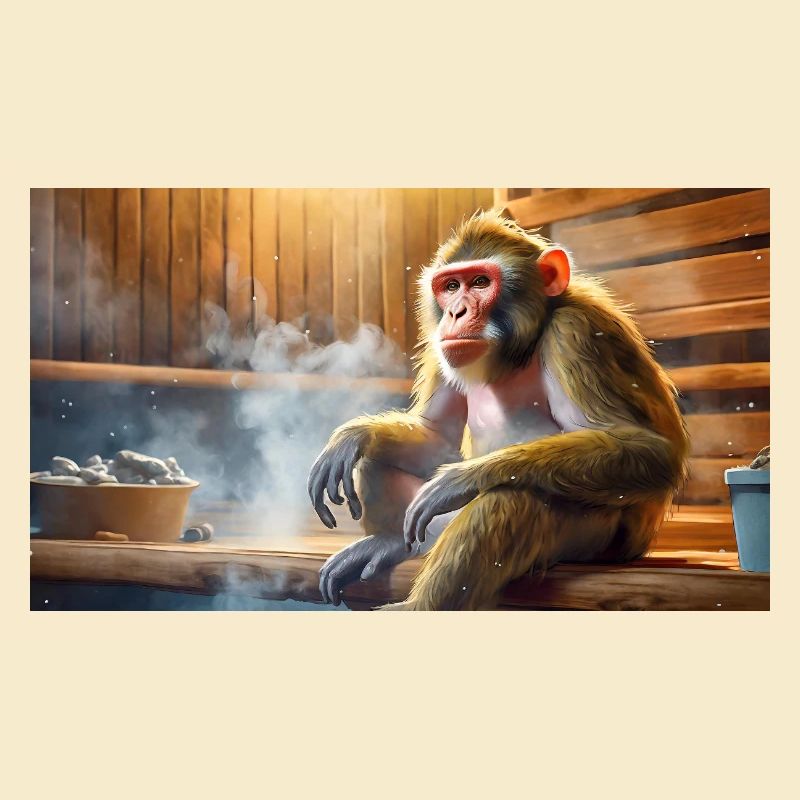 Jeu de mots : expression ambiguë – Affenhitze (chaleur)