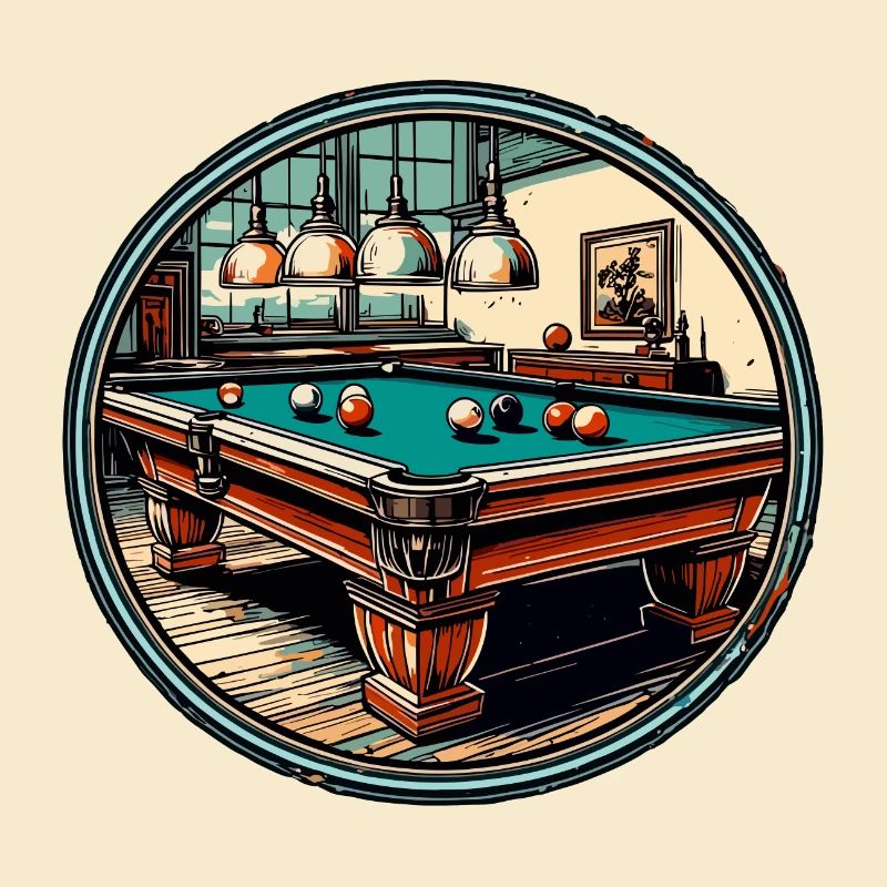 Billard / Boule de billard / 8 boules / billard / Kö