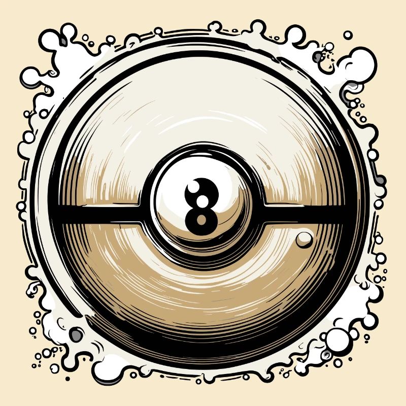 Billard / Boule de billard / 8 boules / billard / Kö