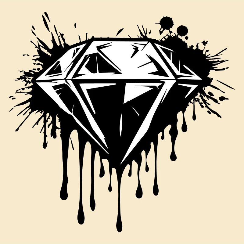Pierre précieuse de diamant
