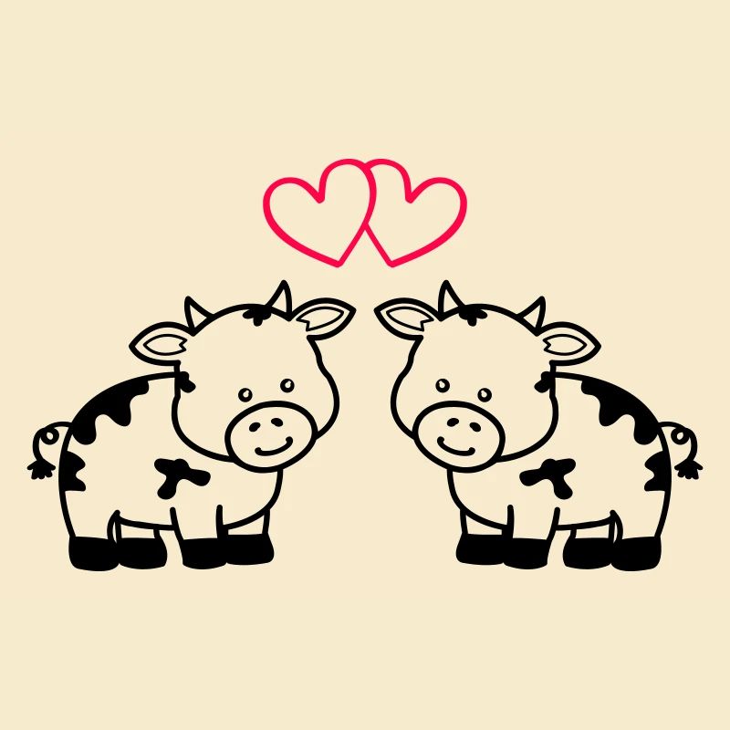 vaches amoureuses