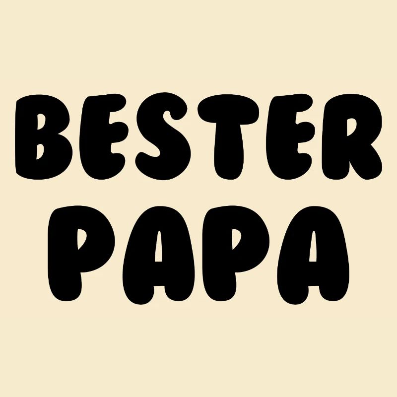 Bester Papa Schwarz