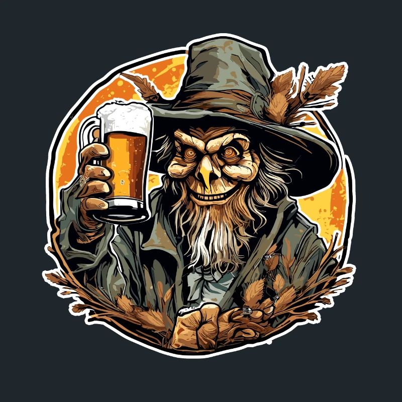 Vogelscheuche / Erntehelfer / Maisfeld / Feld