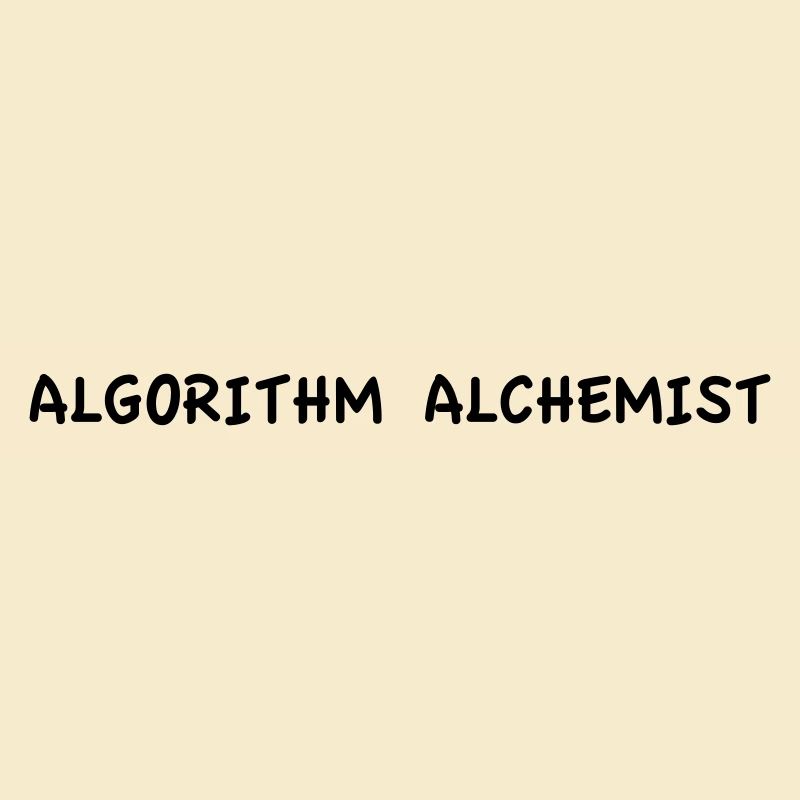 Algorithim Alchemist
