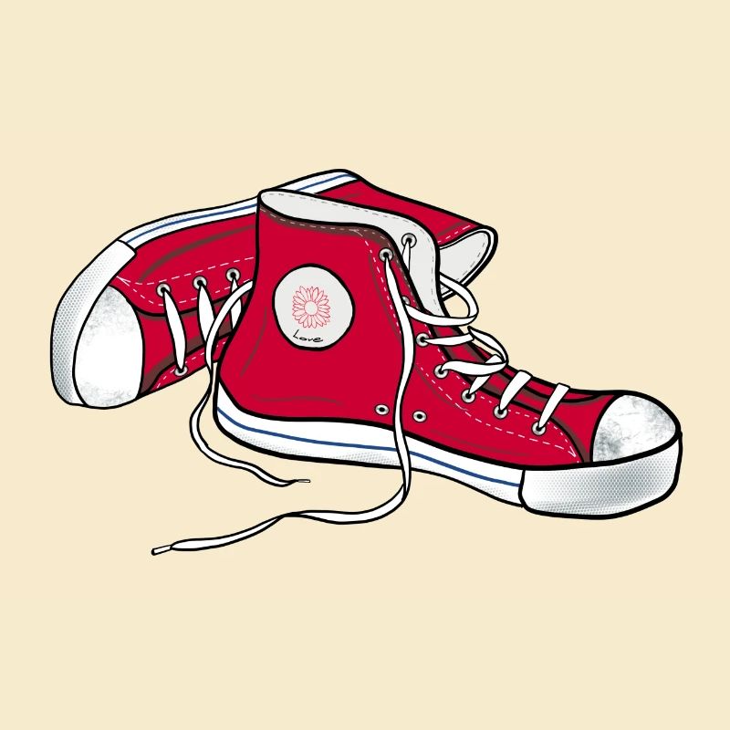 Chucks red