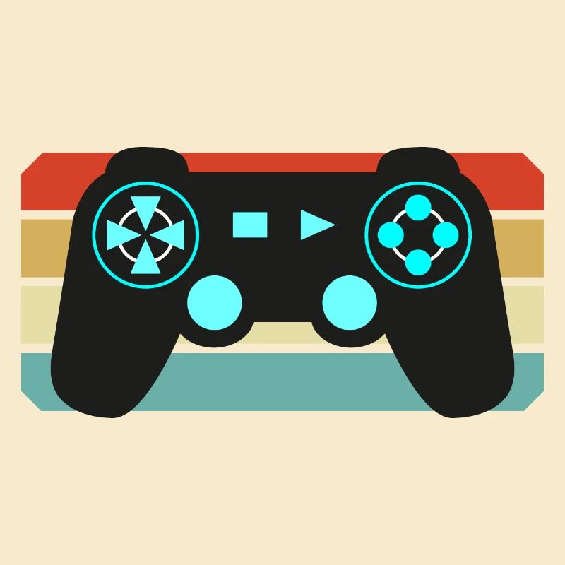 Vintage Retro Gaming Controller