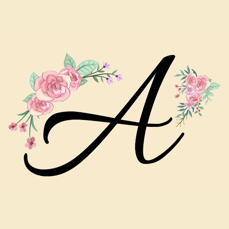 Lettre a fleurs