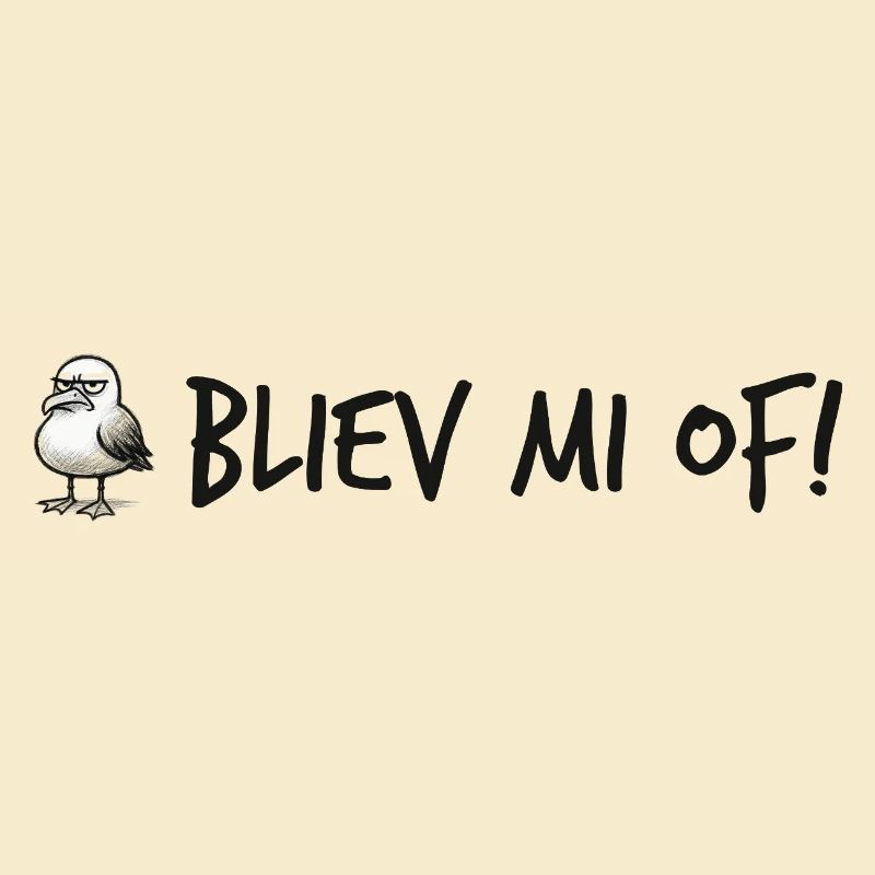 Genervte Möwe – Bliev mi of!
