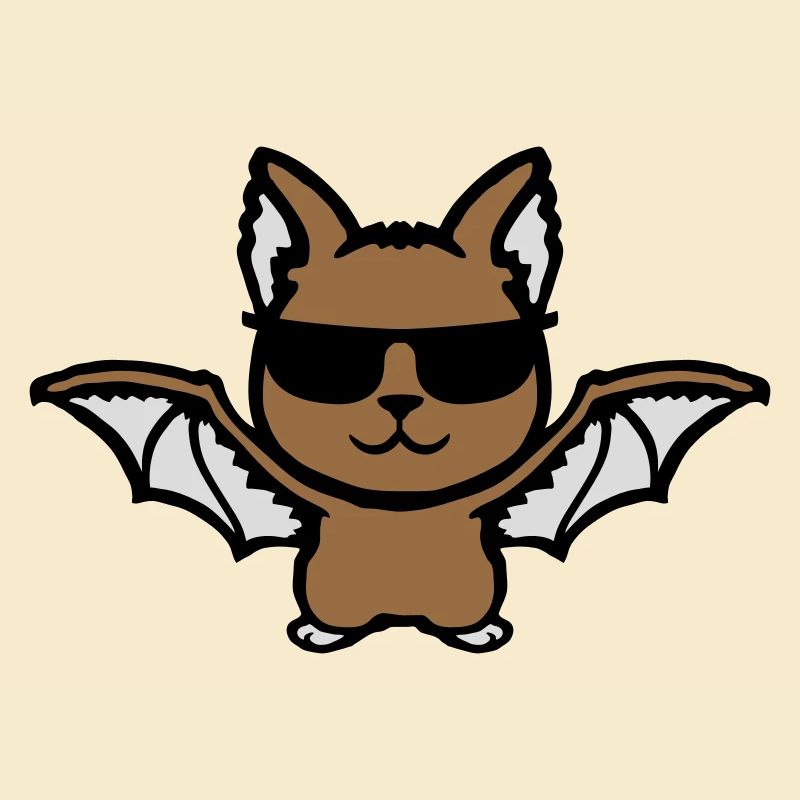 Cute Bat Sunglasses Cool Halloween Funny