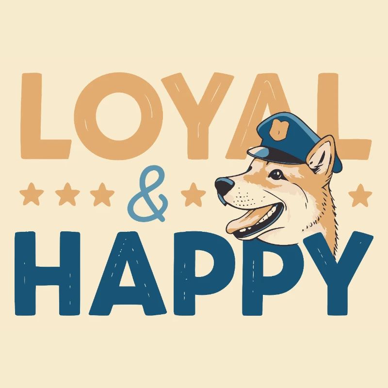 Loyale & Glückliche Grafik