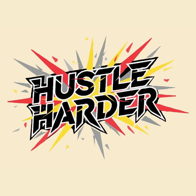 Hustle Harder Graffiti Pulse