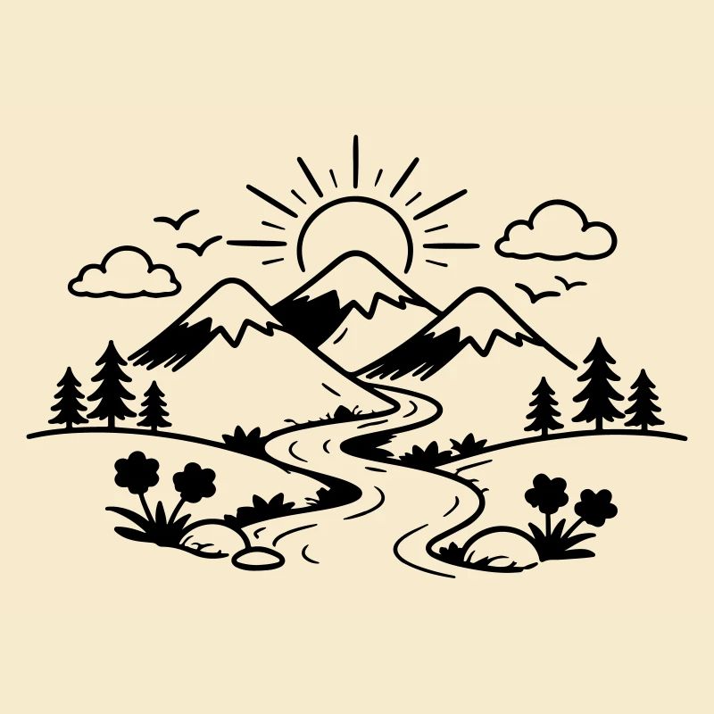 Mountains Landscape