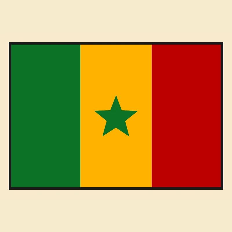 Senegal Flagge