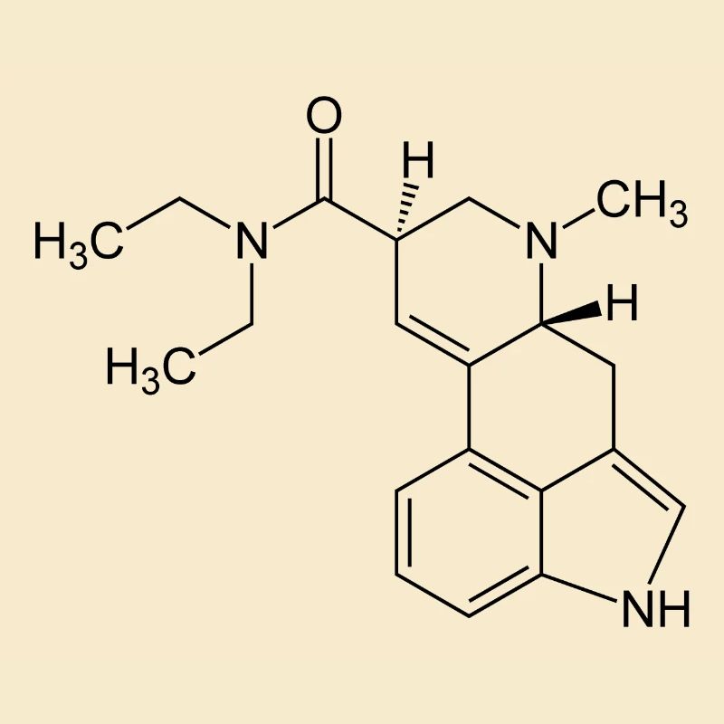 Molécule de LSD