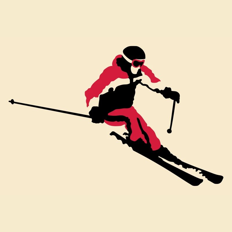 skiing