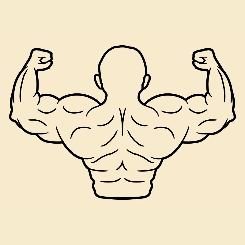 Strong poor bald head