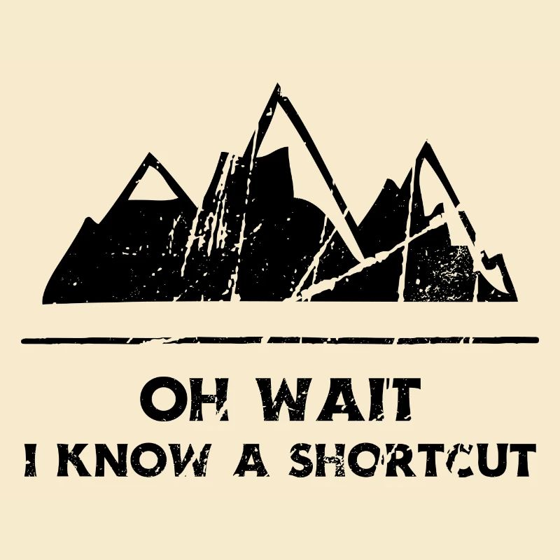 Oh Wait I Know A Shortcut Gift Present Routeway