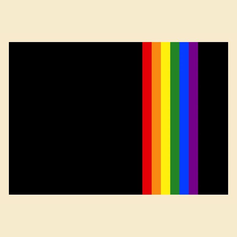 Rainbow Pride LGBT Stripe