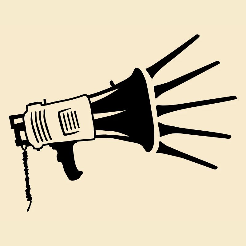 Speaker Propaganda Megaphone Symbol