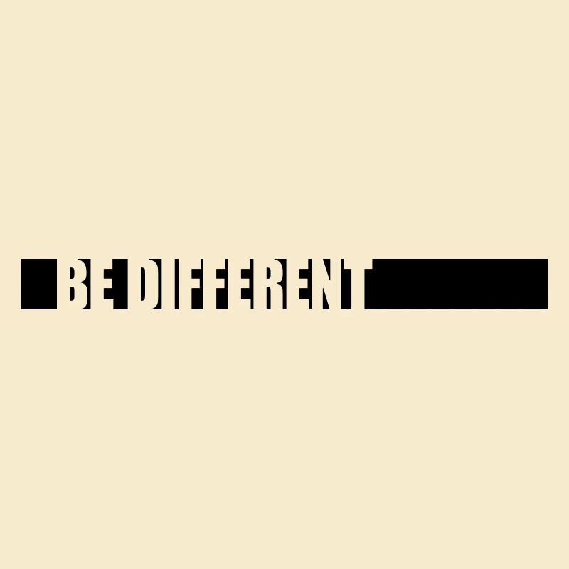 Soyez différent Logo Design
