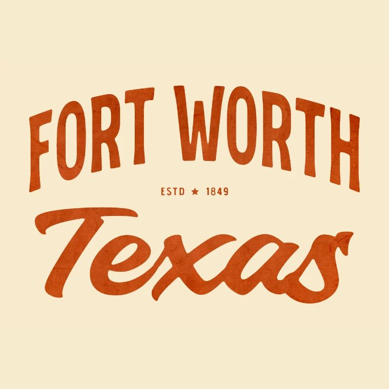 Fort Worth Texas Script
