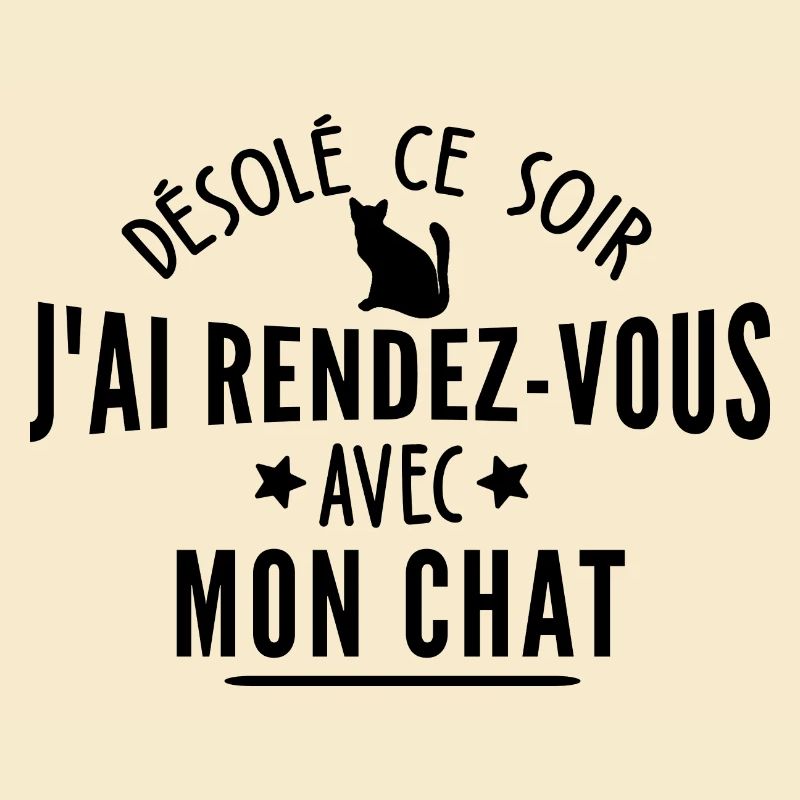 j ai rendez vous avec mon chat / humour chat