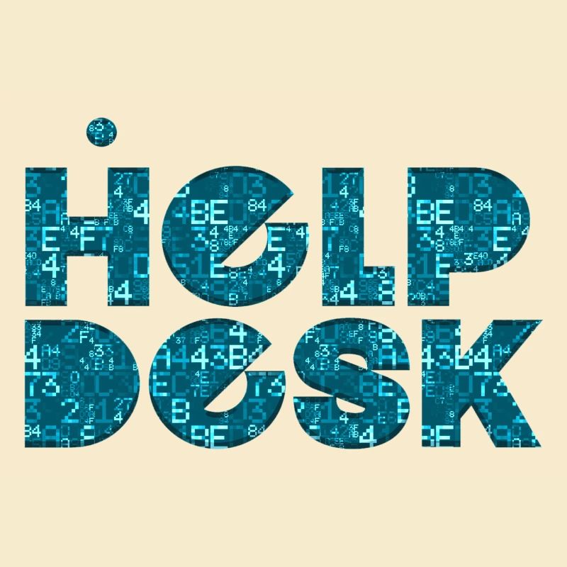 helpdesk support informatique geek ordinateur geek