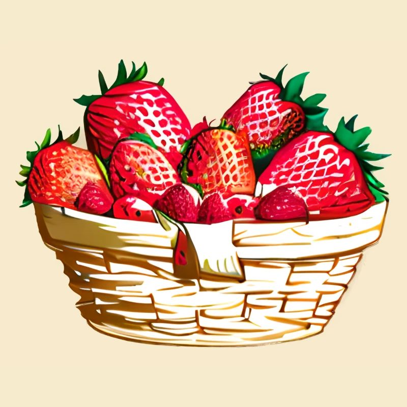 Erdbeeren Erdbeere Erdbeerkorb