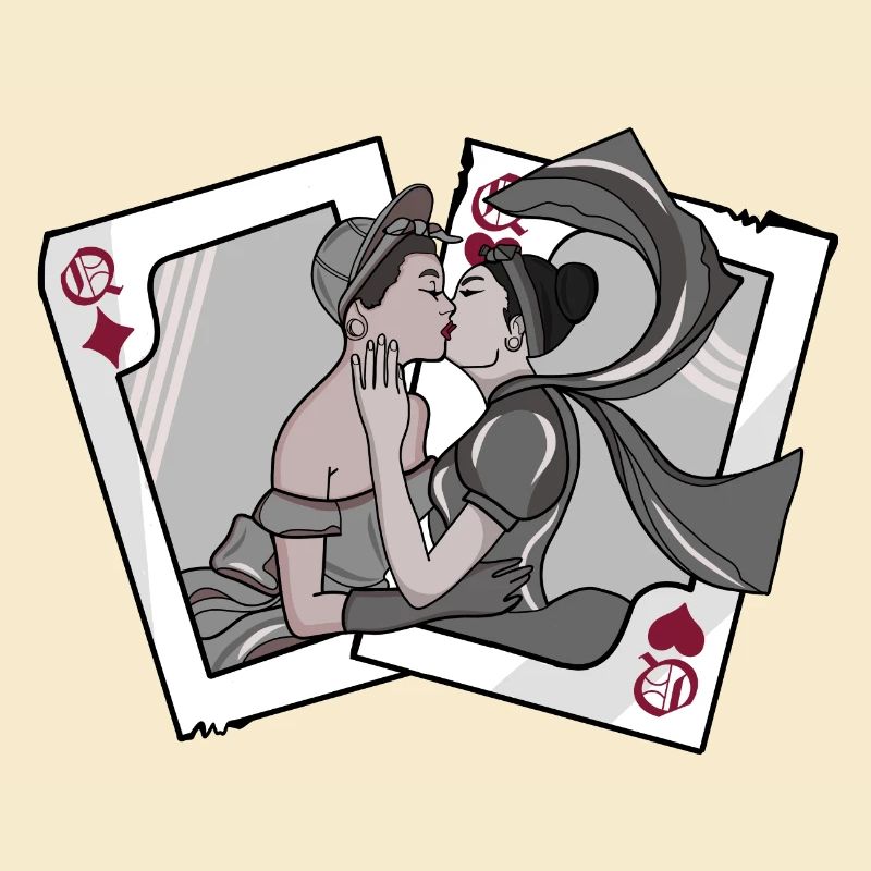 Illustration // Pride // Lesbian // Card Game