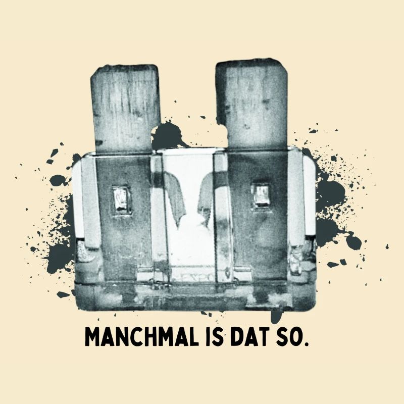 Sicherung durch - manchmal is dat so.