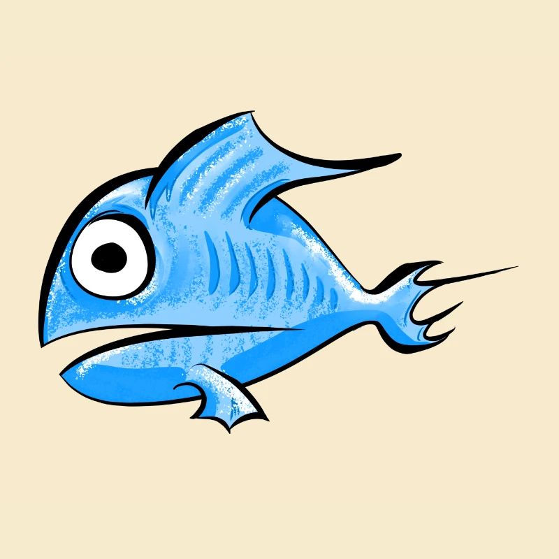 Bleu poisson