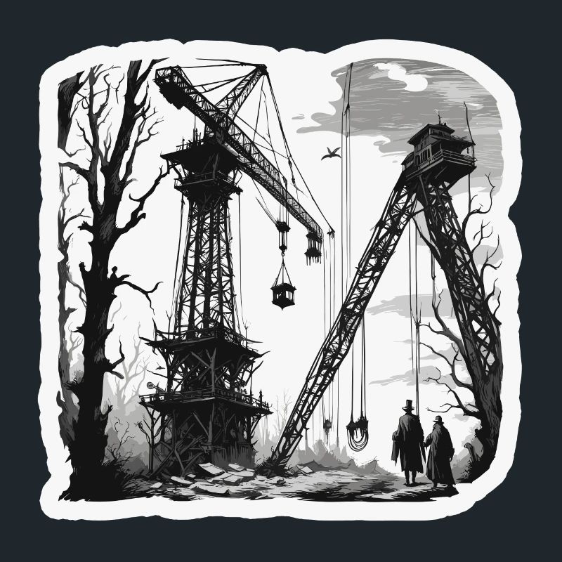 Crane / construction site / winch / crane system