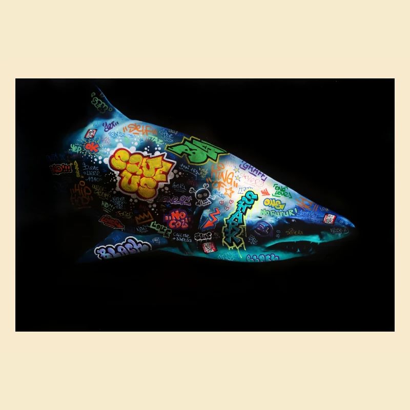 Graffiti Requin by Blach®