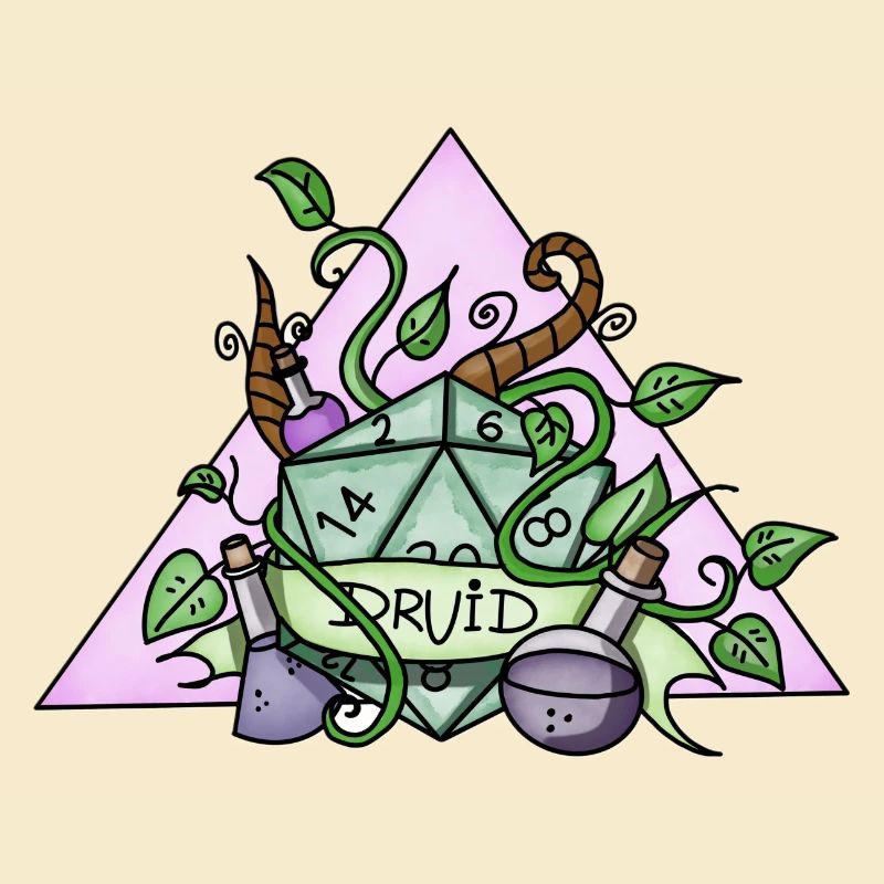 Druid | RPG | Magisch | Nerdy Stuff | Handmade |