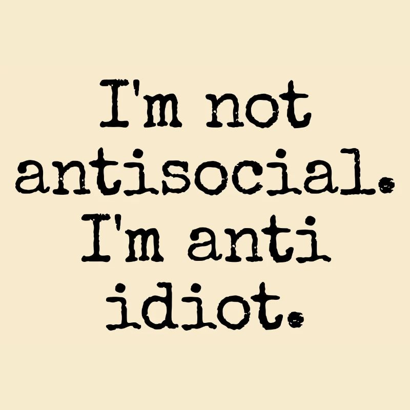 Introverti et pointilleux