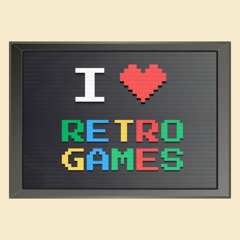Retrogaming - I love retrogaming