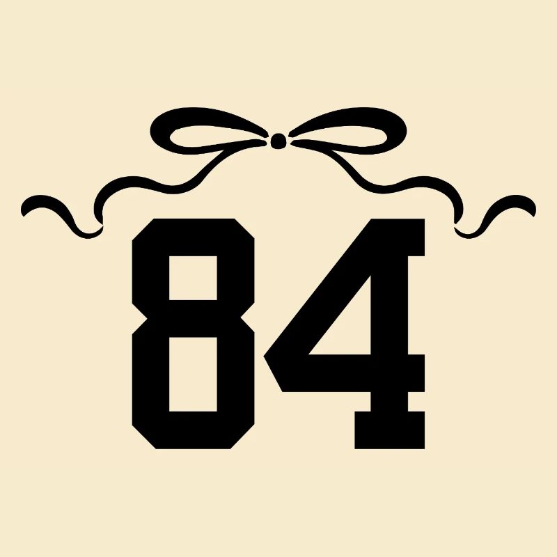 Number 84 Knot - 84th Anniversary