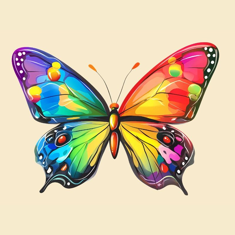 Schmetterling Regenbogen